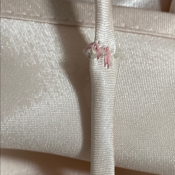 vintage California Dynasty negligee pink lace pearls - Picture 5 of 9